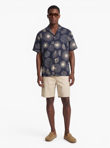 JACK & JONES Comfort Fit Košeľa - Modrá