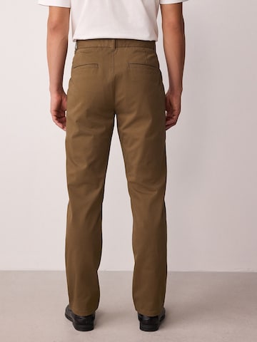 Next Slim fit Chino trousers in Brown