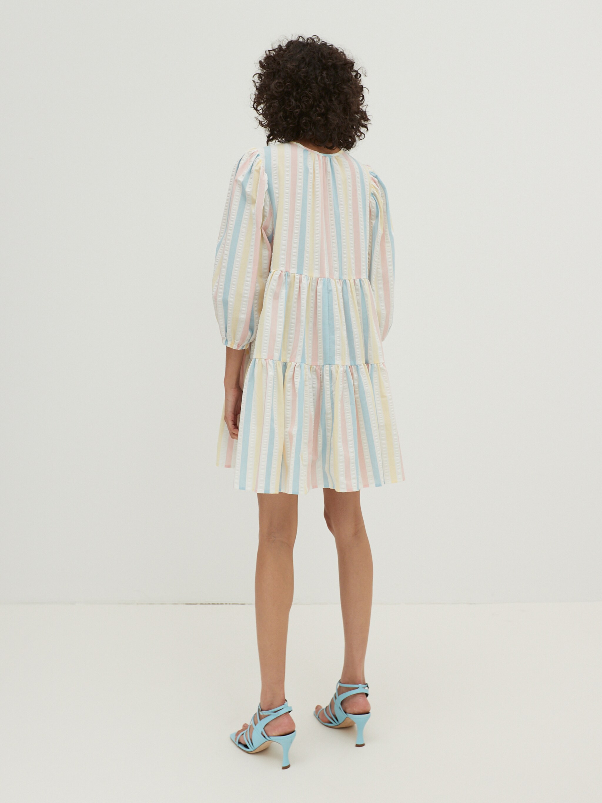 EDITED Producten Jurk 'Joanna' Blauw