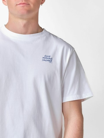 Coupe regular Chemise ' Egon ' Klitmøller en blanc