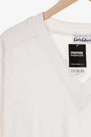 Carlo Colucci Sweater & Cardigan in XL in White