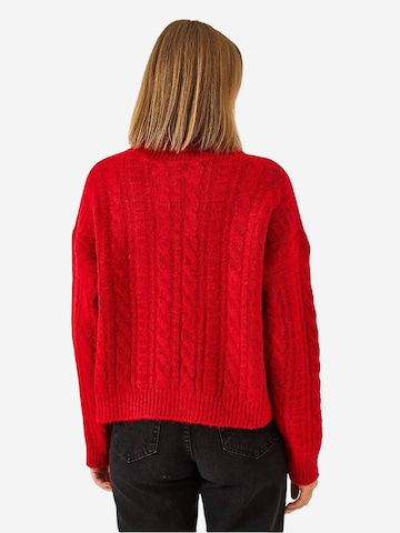 Bianco Lucci Sweter w kolorze czerwony