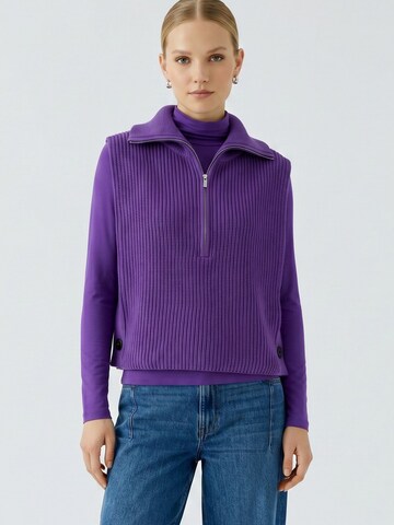 OUI Pullover in Lila: Vorderseite