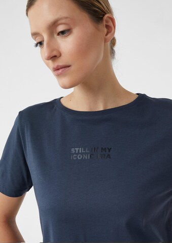 COMMA Shirt in Blauw