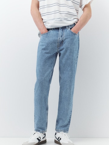 Pull&BearLoosefit Traperice - plava boja: prednji dio