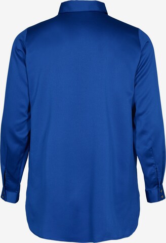 Zizzi Blouse 'CLAY' in Blue