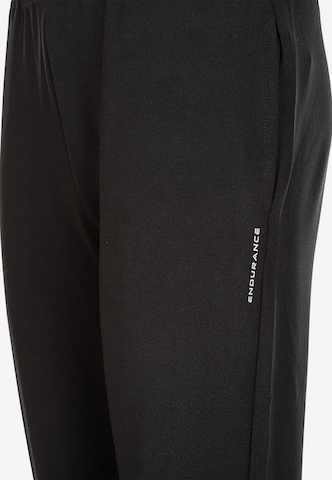 ENDURANCE Regular Workout Pants 'Beno' in Black