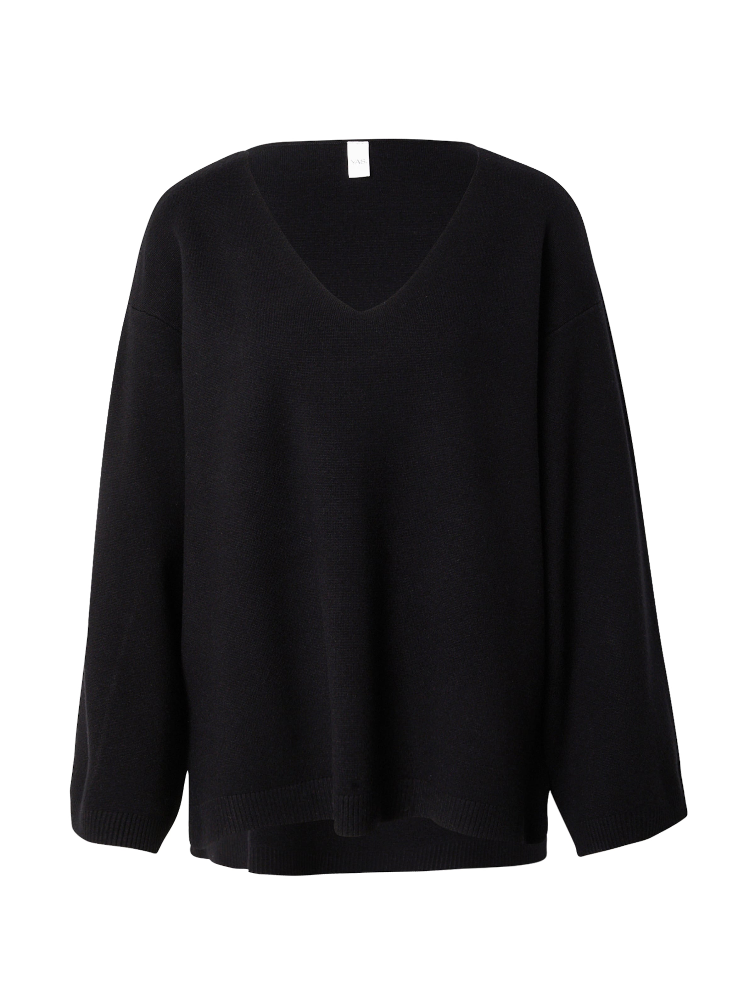 YAS Pullover 'YASELMA' in Schwarz: Vorderseite