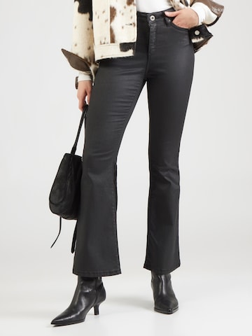 Evazați Jeans de la Cars Jeans pe negru: față