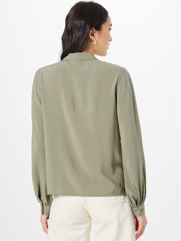 QS Bluse in Grün