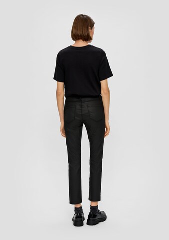 Slimfit Pantaloni 'Betsy' di s.Oliver BLACK LABEL in nero