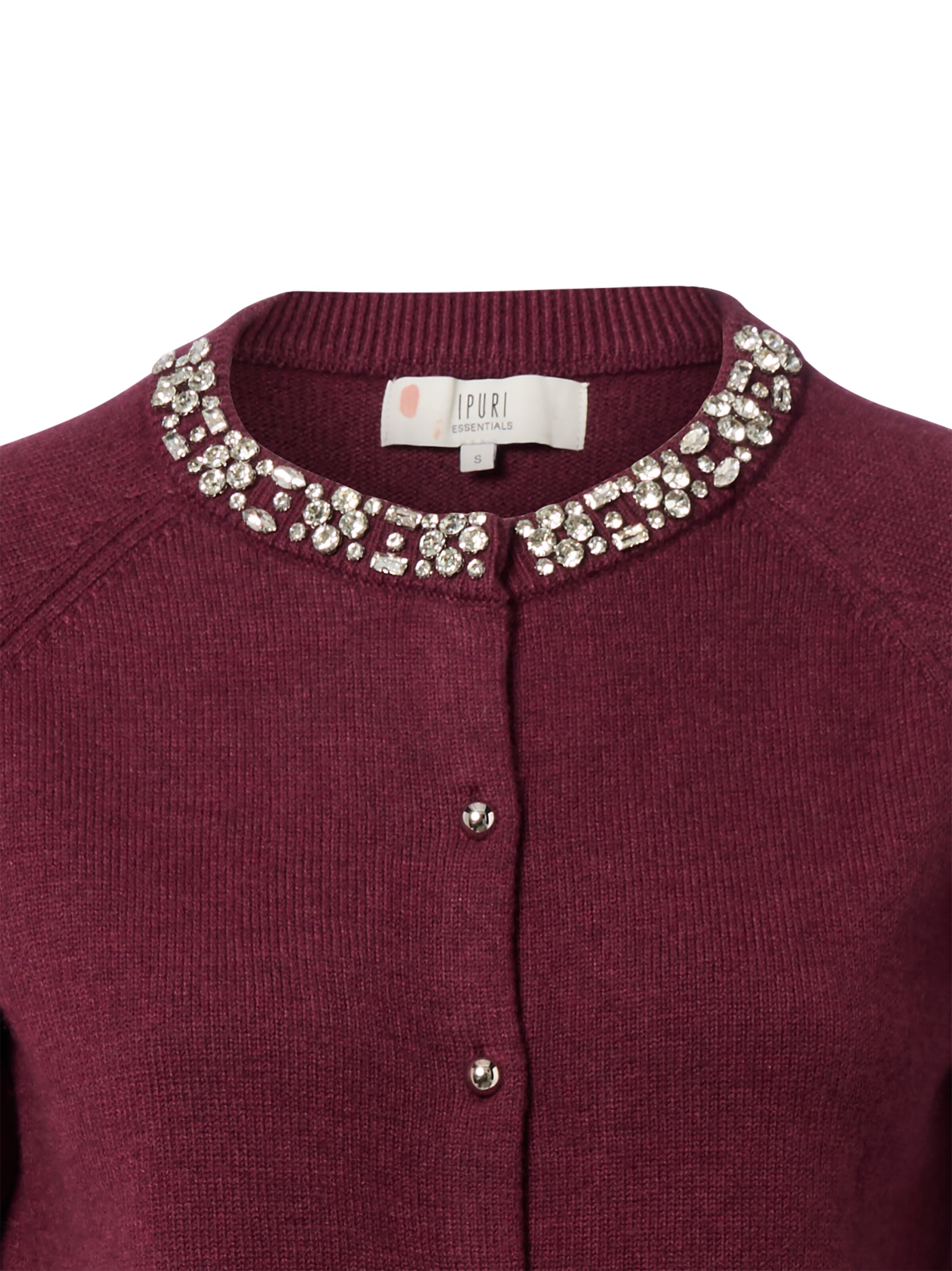 Ipuri Knit Cardigan in Red