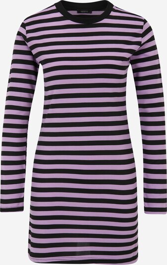 Trendyol Petite Kleid in lila / schwarz, Produktansicht