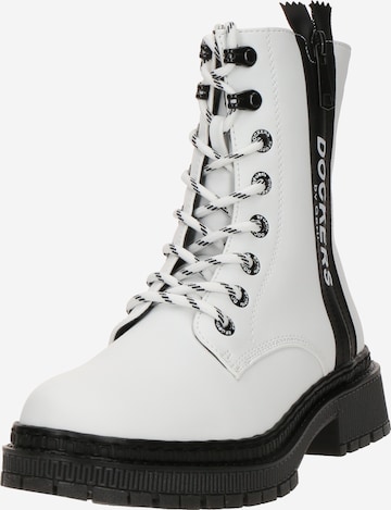 balta Dockers by Gerli Suvarstomieji kulkšnis dengiantys batai: priekis