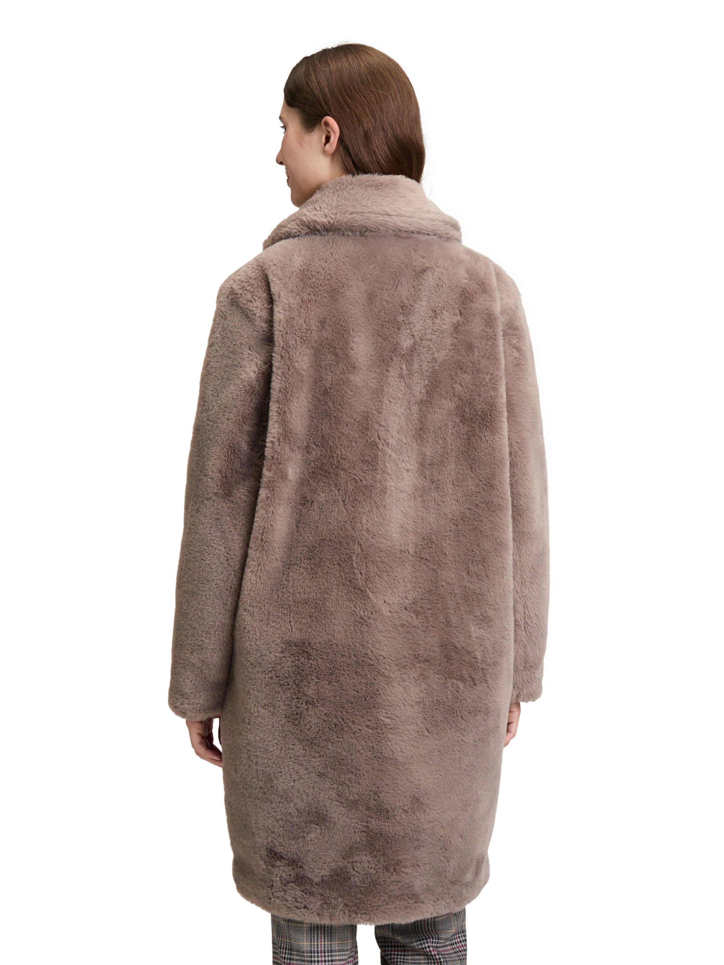 Cartoon Wintermantel in Grijs