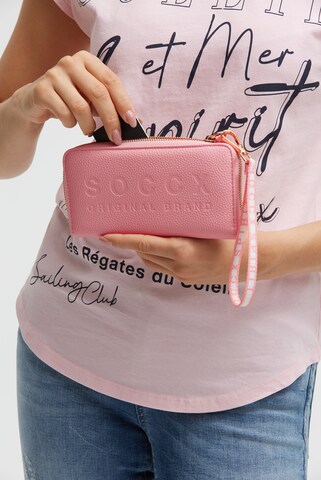 Soccx Wallet in Red