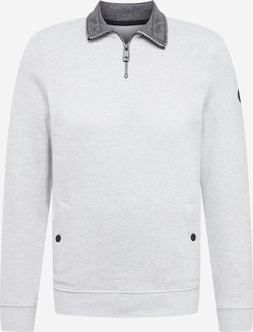TOM TAILOR Sweatshirt in Grau: front