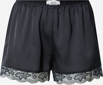 Pantalon de pyjama 'DESIRE' ETAM en noir : devant