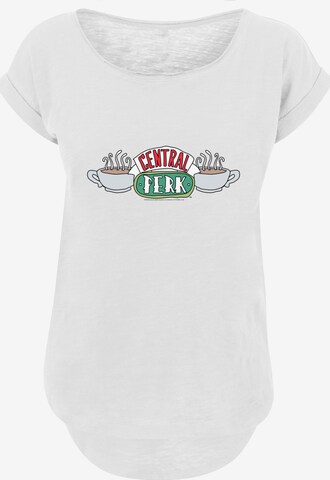F4NT4STIC Shirt 'Friends Central Perk Sketch' in White: front