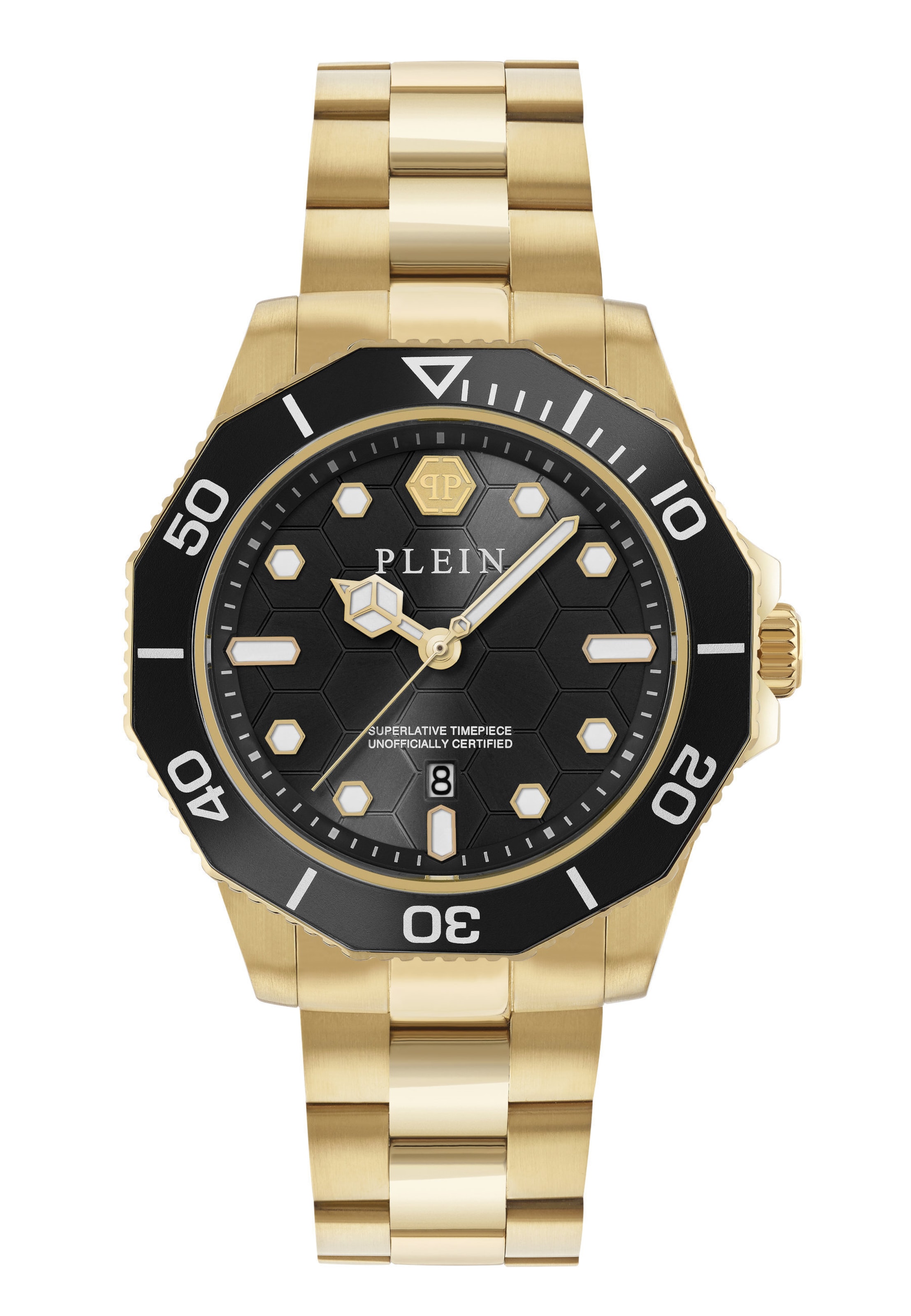 Philipp Plein Watches Analog Watch 'Aquastorm' in Gold / Black, Item view