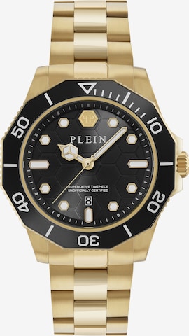 Philipp Plein Watches Analog watch 'Aquastorm' in Gold: front