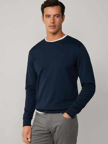 Hackett London Sweatshirt in Blau: Vorderseite