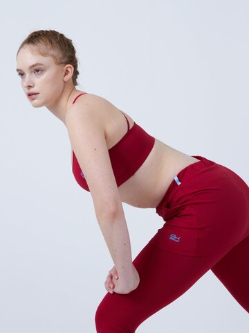 SPORTKIND Sportrok '2-in-1 Tennis Skirt with Leggings' in Rood