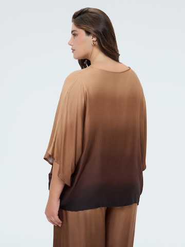 Chemisier Fiorella Rubino en marron