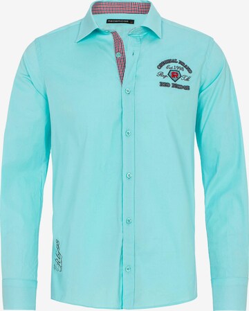 Redbridge Button Up Shirt 'Pomona' in Green: front