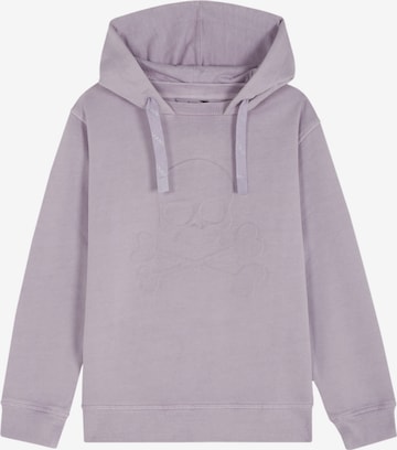 Scalpers Sweatshirt in Purple: front