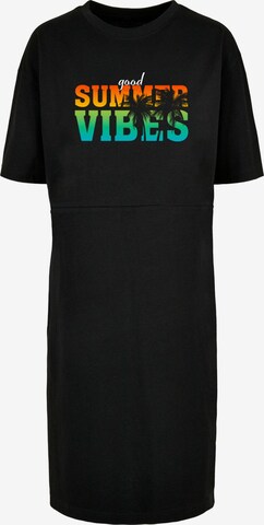 Merchcode Dress 'Good Summer Vibes' in Black: front