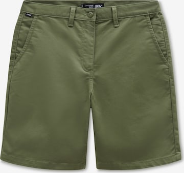 VANS Regular Chino Pants 'AUTHENTIC' in Green: front