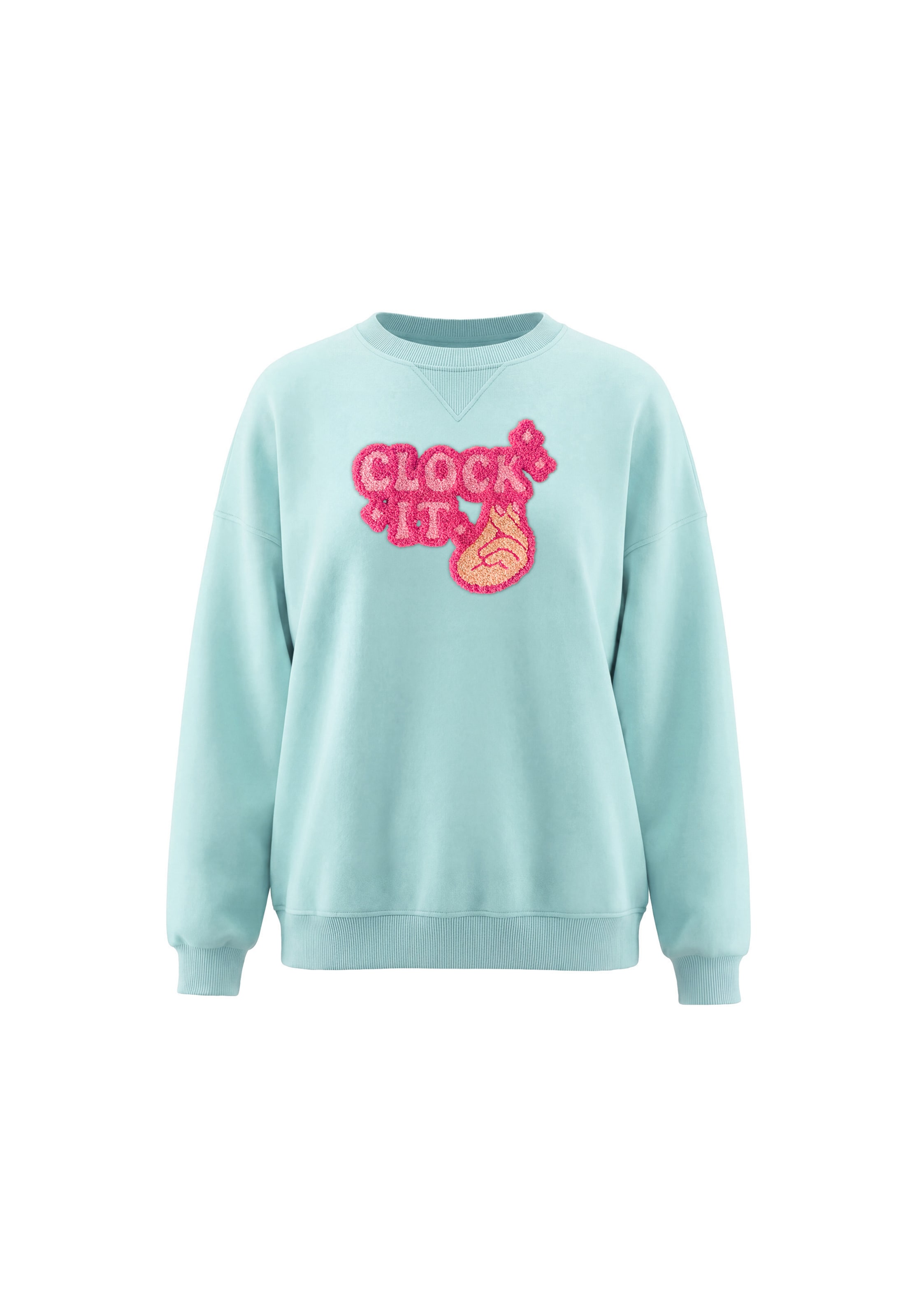 MYMO - Sudadera en azul: frente