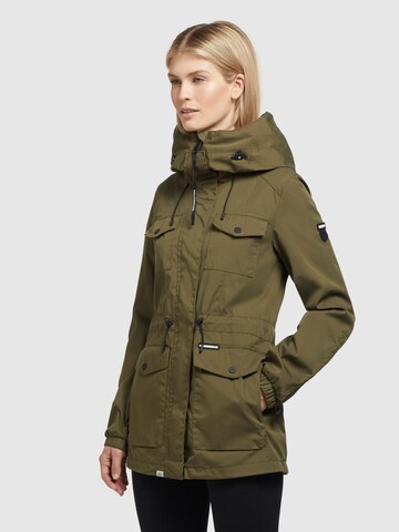 Parka di mezza stagione 'ELST' di khujo in verde