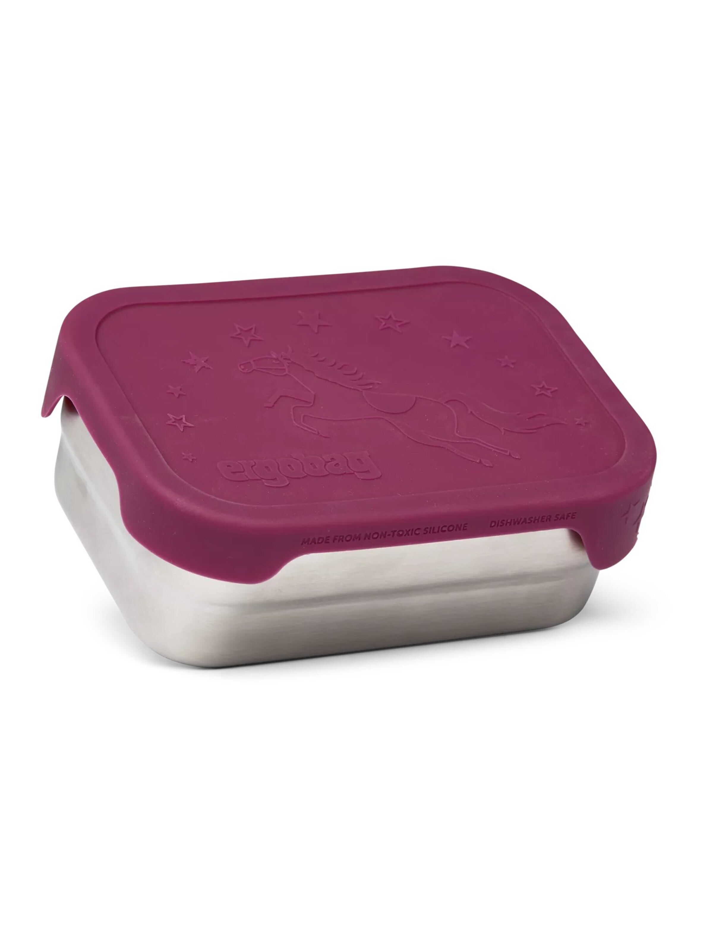 ergobag Tableware Set in Pink: front