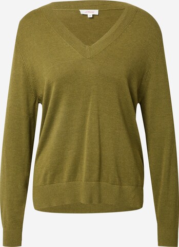 s.Oliver Sweater in Green: front