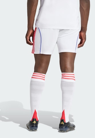 ADIDAS PERFORMANCE Regular Sports trousers 'Olympique Lyon 25/26' in White