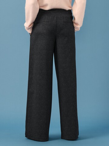 Next Wide leg Trousers in Black