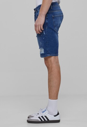 2Y Premium Regular Shorts in Blau