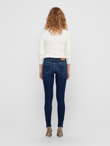 ONLY Skinny Jeans 'Coral' in Blau