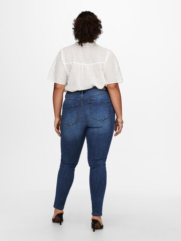 ONLY Carmakoma Skinny Jeans 'Floria' in Blue