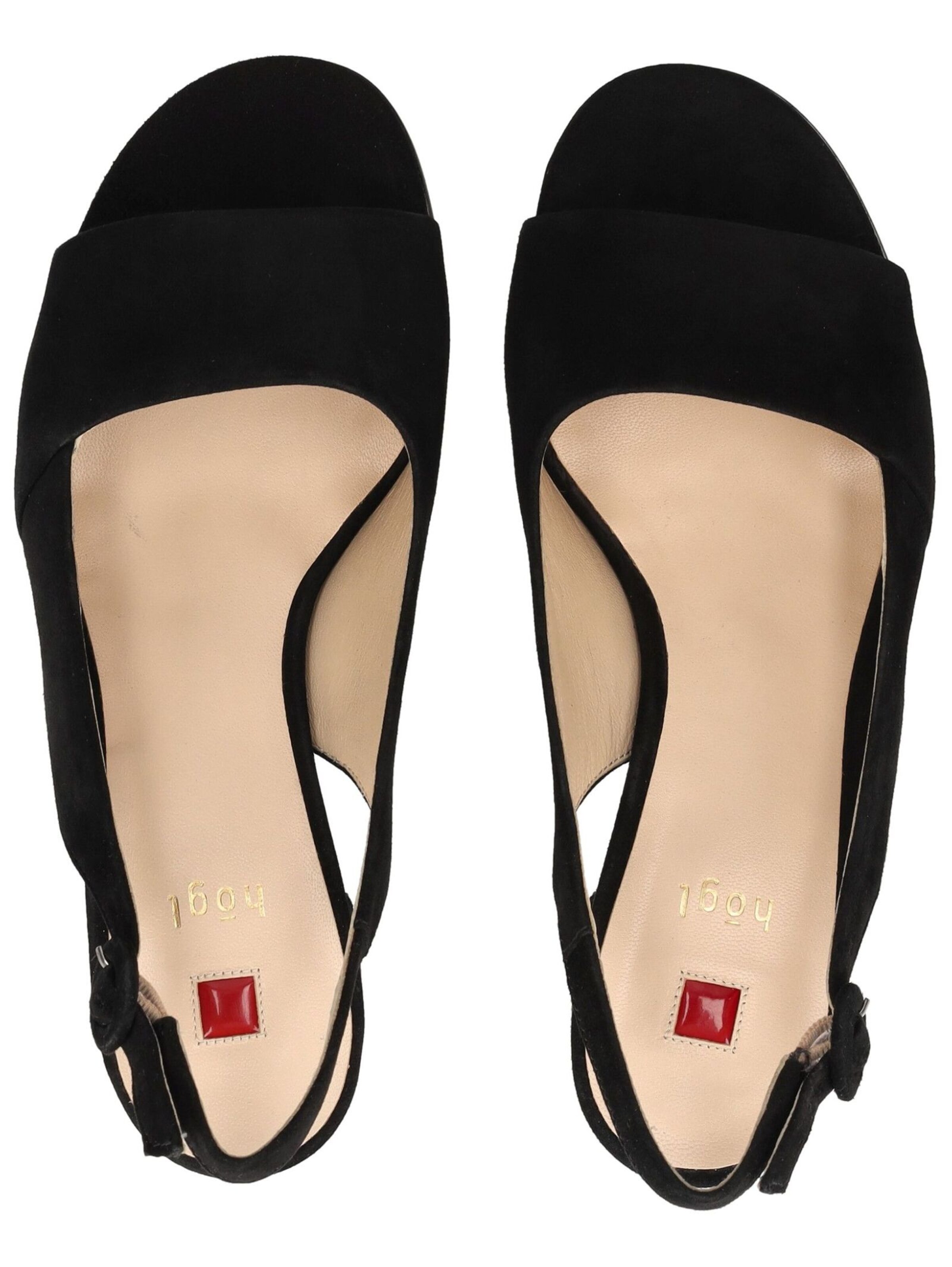 Högl Sandale in Schwarz