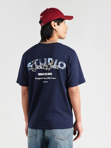 JACK & JONESMajica 'JJYUKI' - plava boja: prednji dio