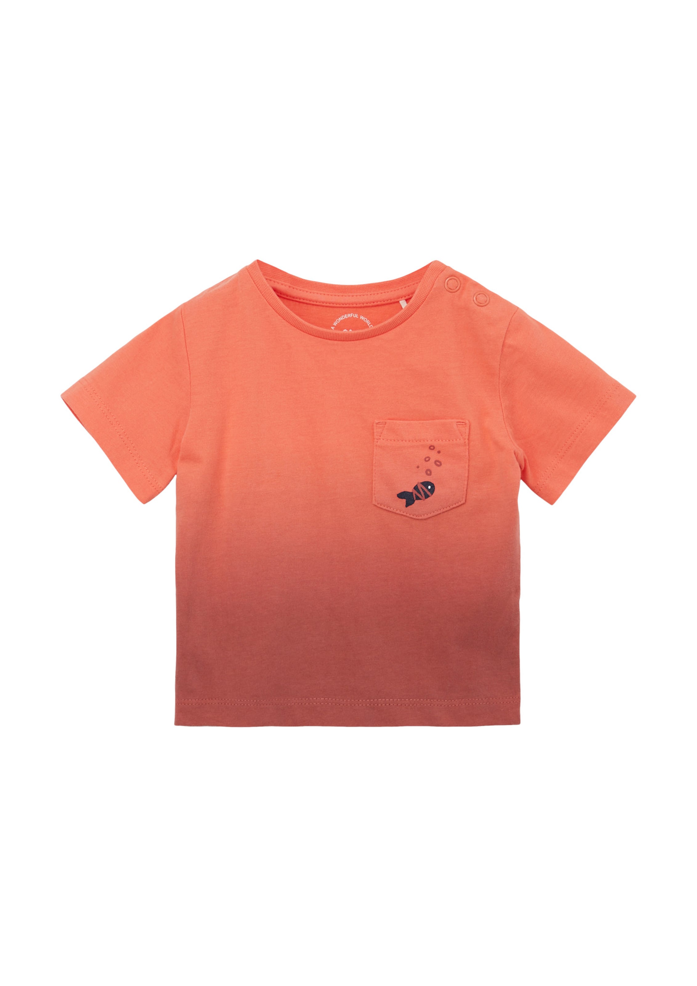 s.Oliver Shirt in Oranje: voorkant