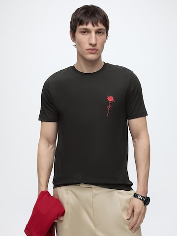 T-Shirt 'Diflow' HUGO en noir