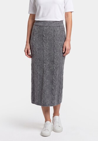 usha WHITE LABEL Skirt in Grey: front
