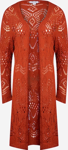 Dorothy Perkins Petite Knit Cardigan in Red: front