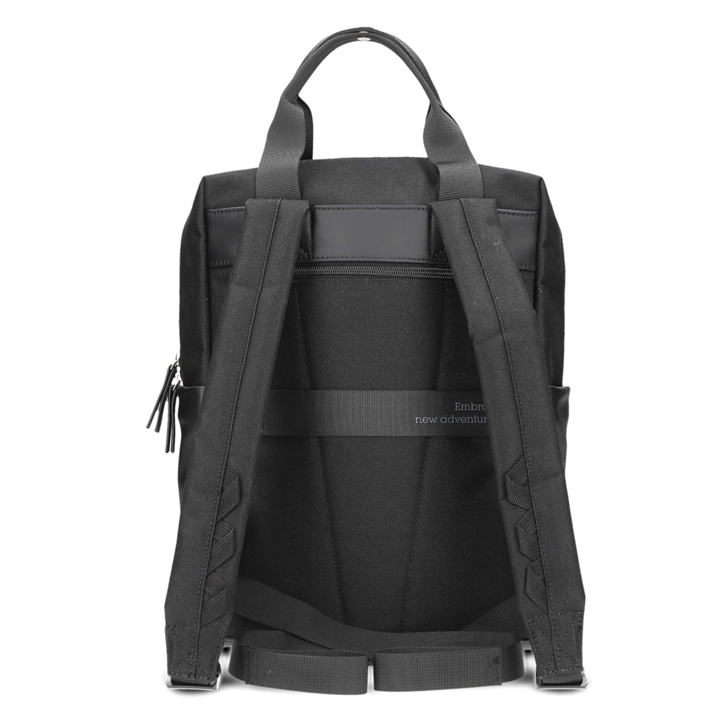 ZWEI Rucksack 'Lou' in Schwarz