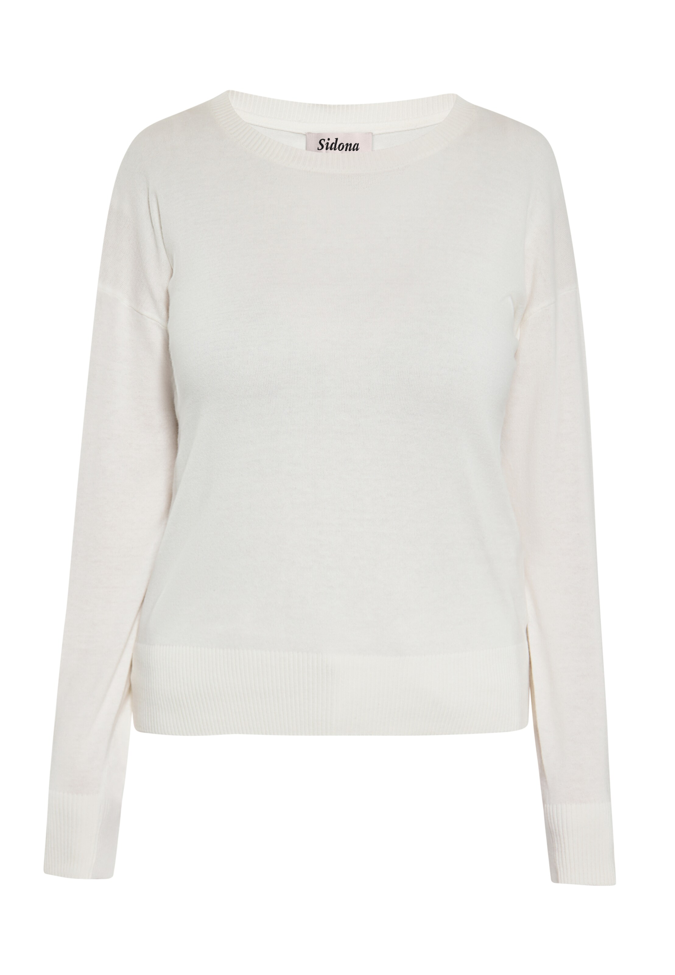 Pull-over Sidona en blanc : devant
