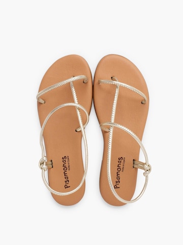 Pisamonas Sandalen in Beige